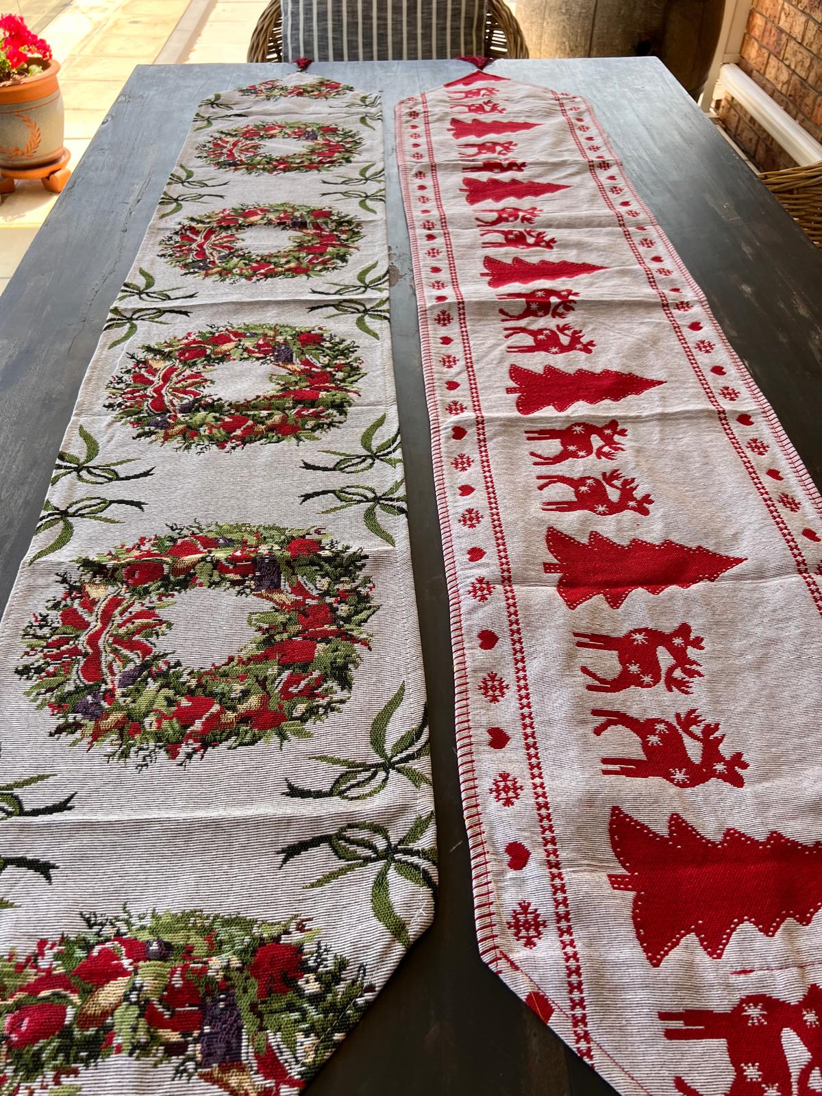 Christmas table runners