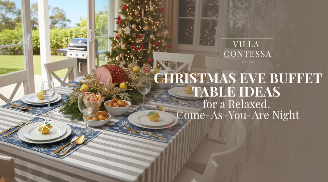Christmas Eve Buffet Table Ideas for a Relaxed, Come-As-You-Are Night