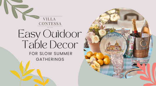 Easy Outdoor Table Decor for Slow Summer Gatherings