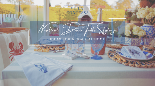 Nautical Decor Table Styling Ideas for a Coastal Home