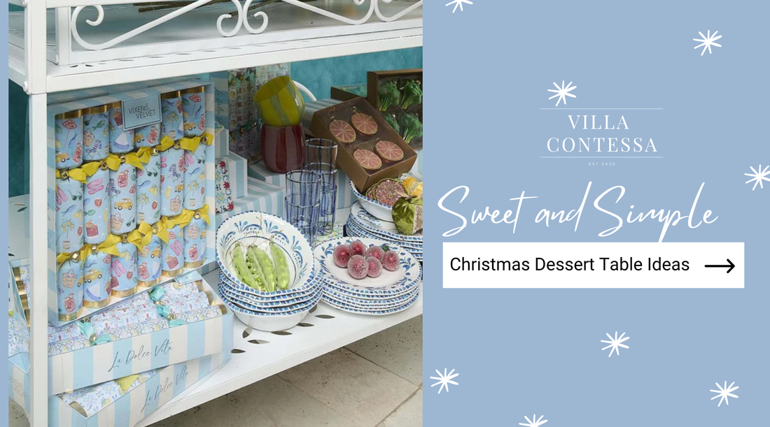 Sweet and Simple Christmas Dessert Table Ideas