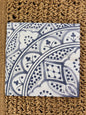 Aleah blue paper napkin