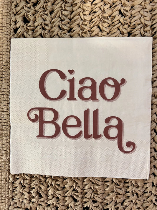 Ciao Bella Paper Napkin
