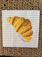 Croissant bon appetit paper napkin