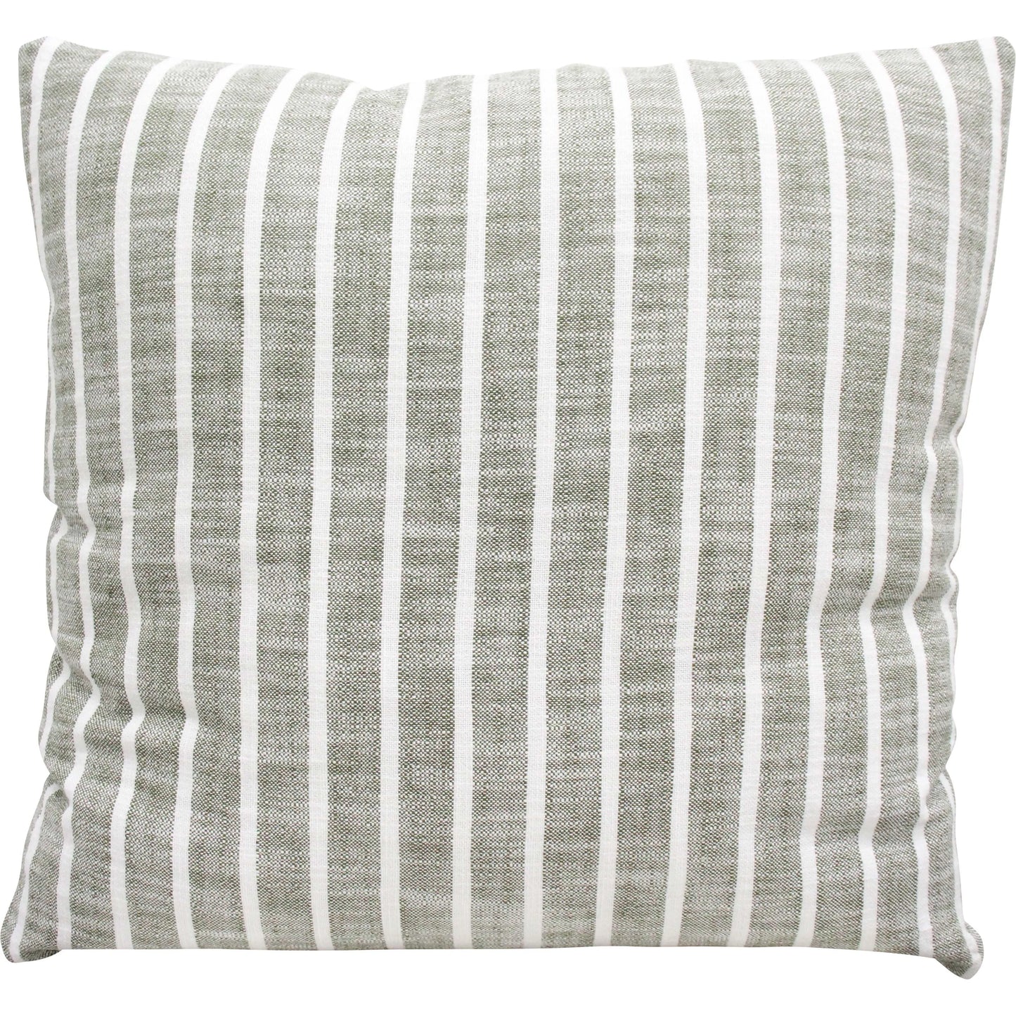 Harbour Stripe Olive Cushion