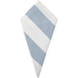 Chambray stripe blue napkin