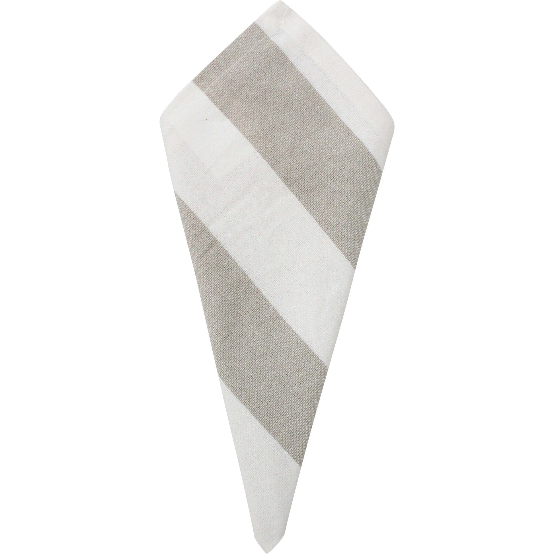 Chambray Stripe Natural napkin