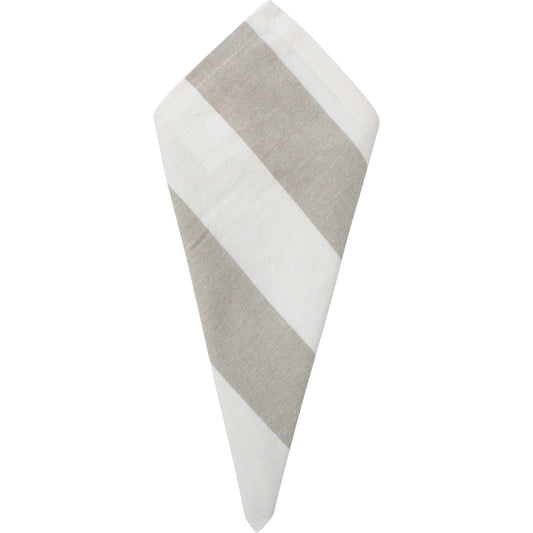 Chambray Stripe Natural napkin
