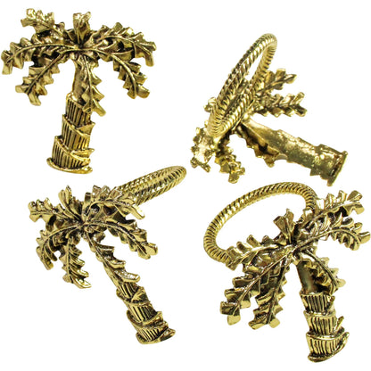 palm napkin rings