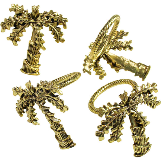 palm napkin rings