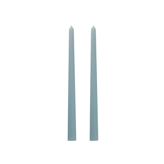 blue dinner candle
