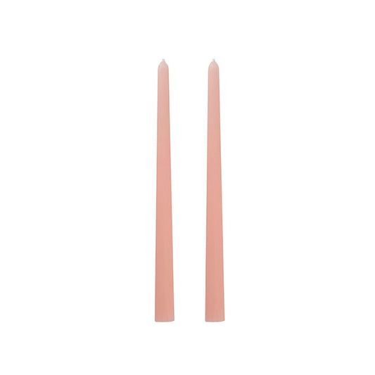 pink dinner candle