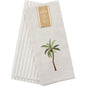 Tea towels with palm print 