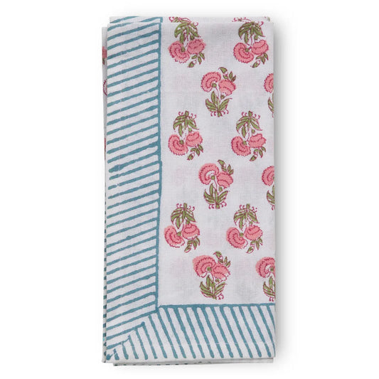 Tableau Floral Pink Poppy Napkins